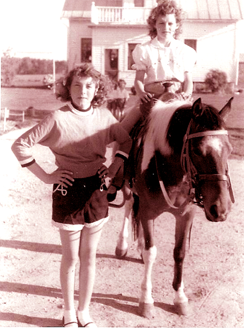 Toni and I loved horses and we had our very own in Woodstock.