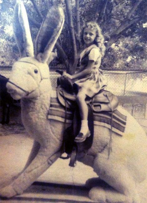 Curses of all kinds were farthest from my mind when I rode the giant bunny in 1947 or 48.