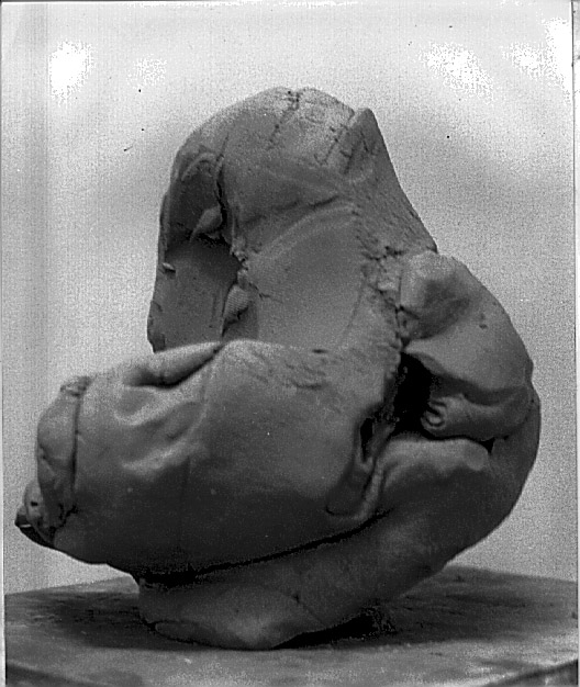 Sculpture "Universe Unfolding", Cosmo Street sculpture class, 1971.