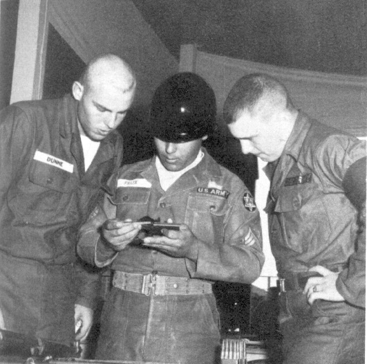 I'm the sergeant on the right of photo, taken at Fort Ord, California, circa 1962. 